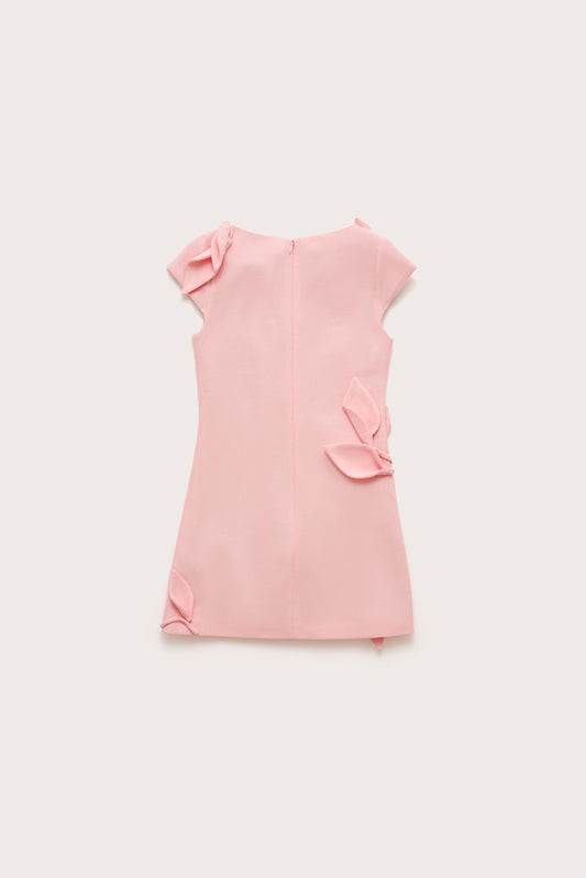 KIDS WISTERIA DRESS - PETAL PINK
