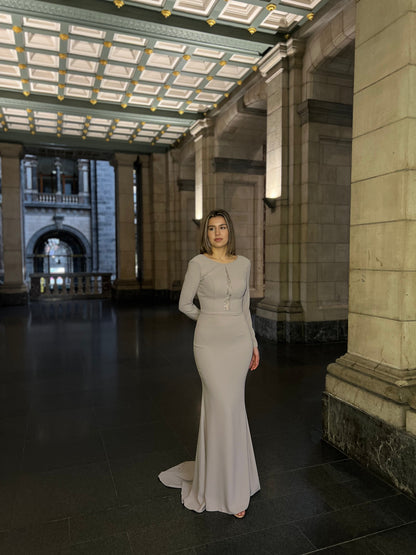 The Azide dress taupe
