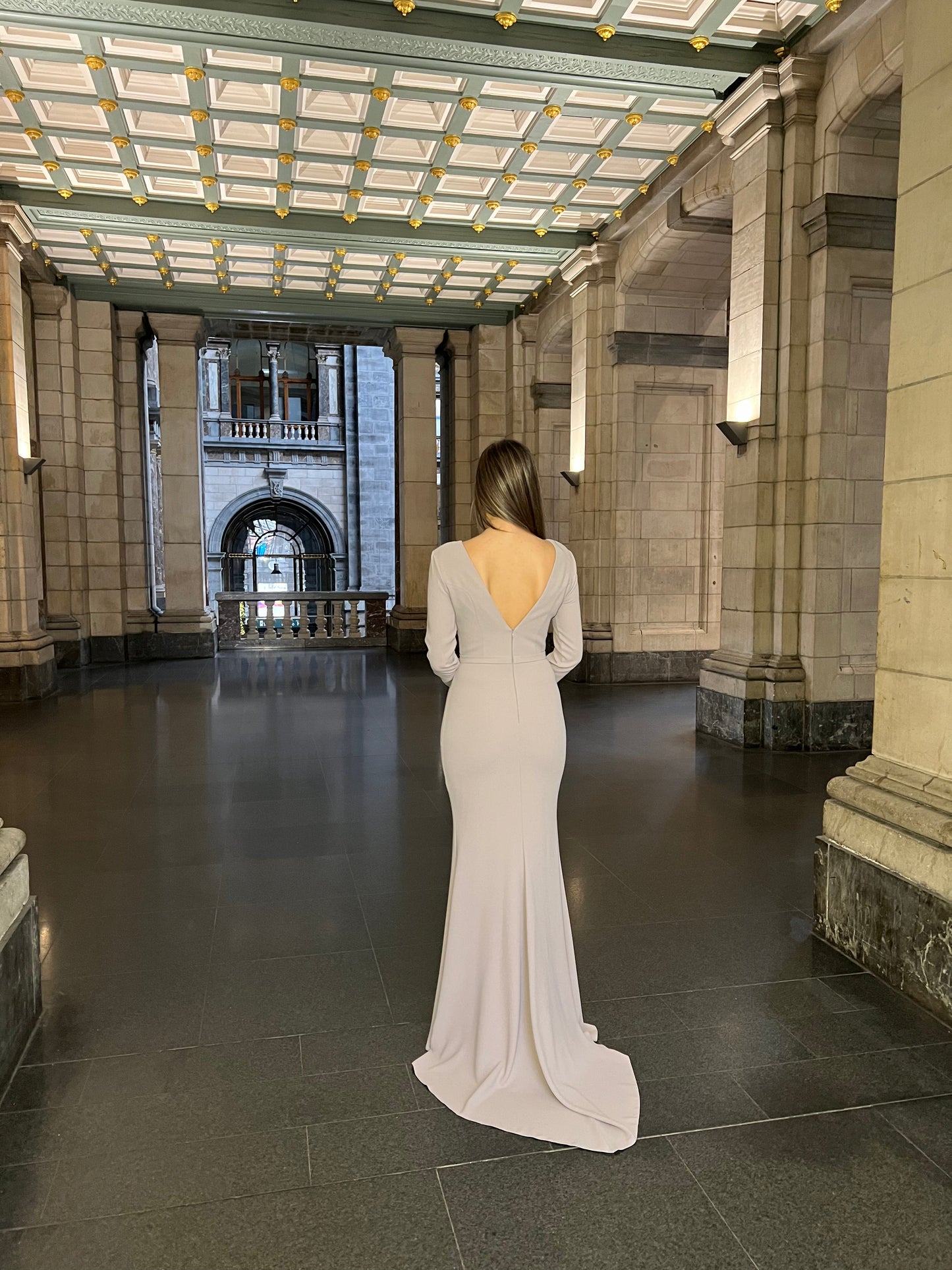 The Azide dress taupe