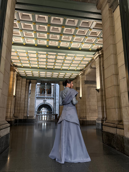 The Ruveysa dress grey