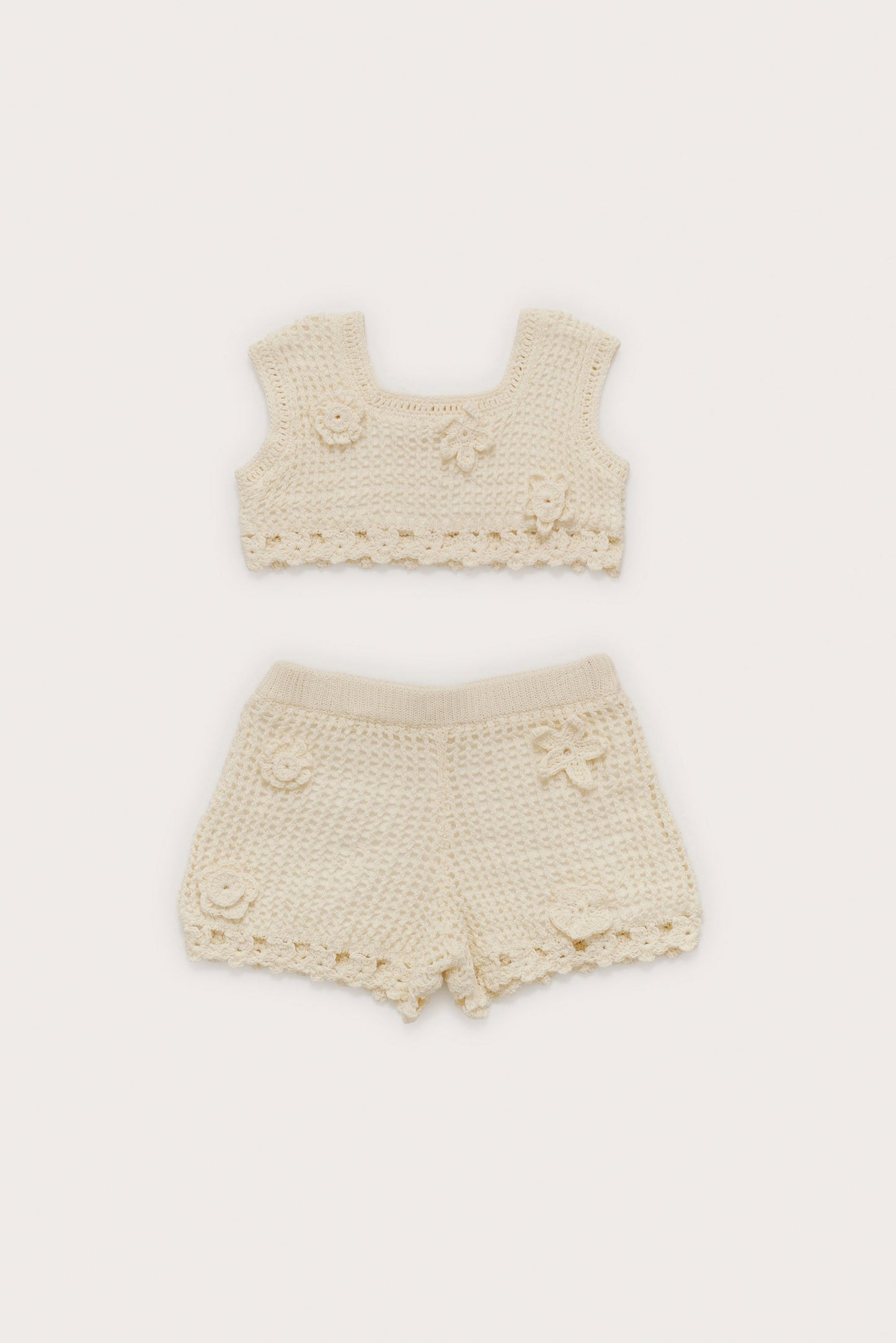 BABY JANA SET - OFF WHITE