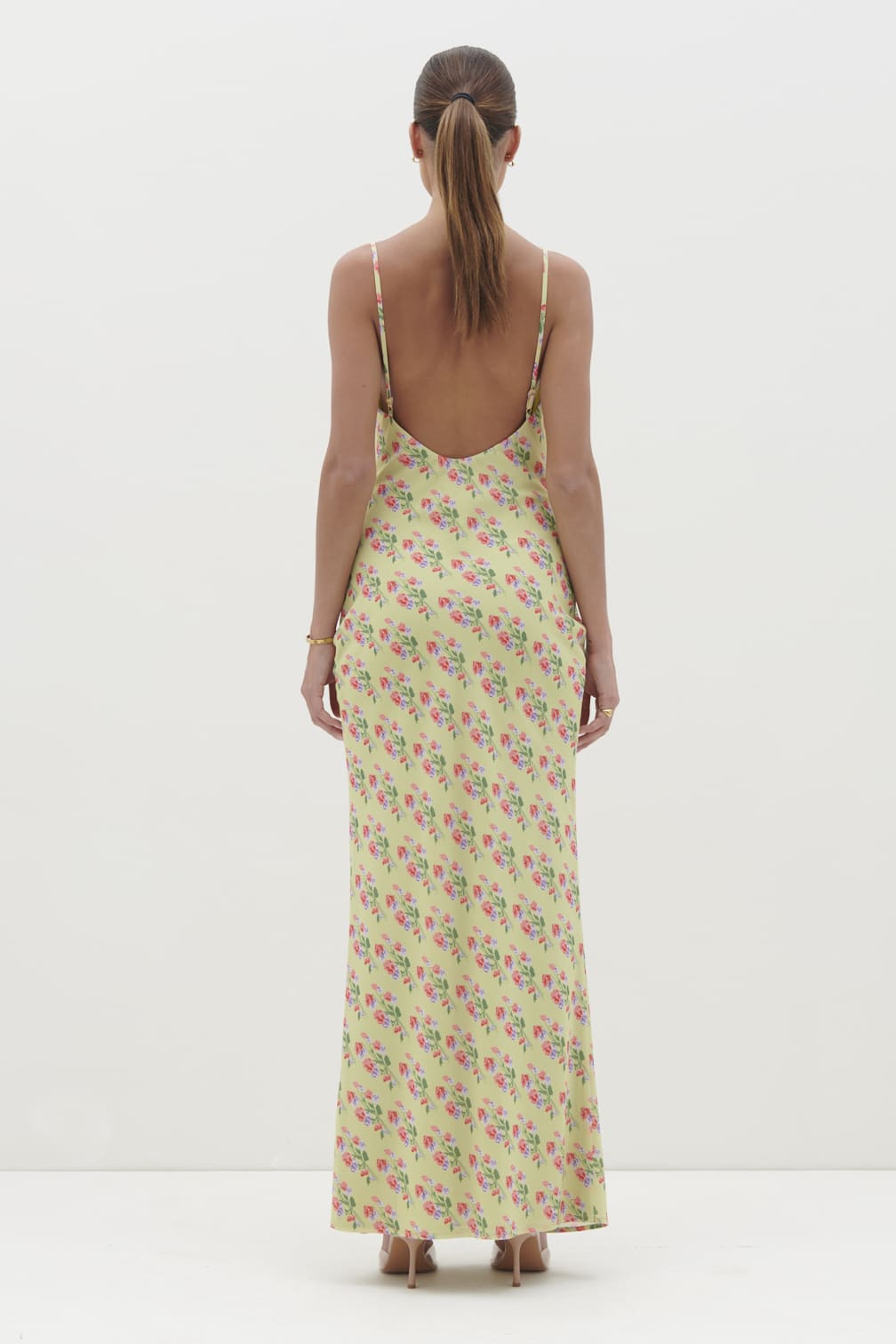 Keisha Printed Chiffon Maxi Dress - Botanic Floral