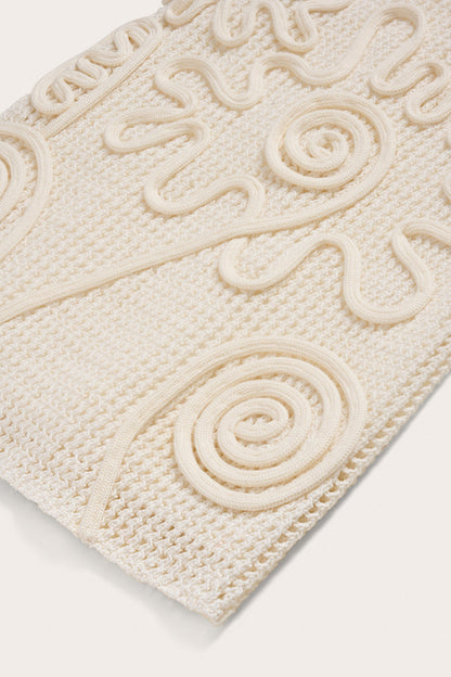 KIDS NISSA DRESS - OFF WHITE