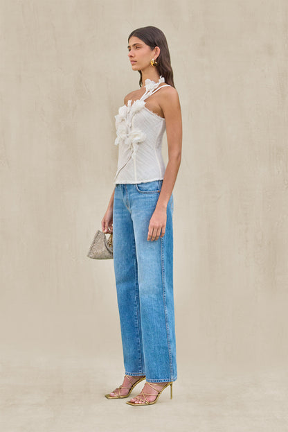 NAMID TOP - OFF WHITE