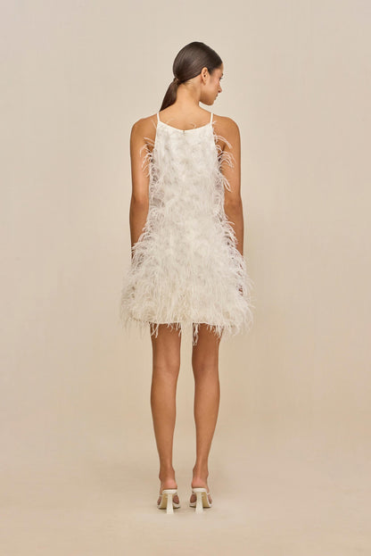 SHANNON DRESS - OFF WHITE