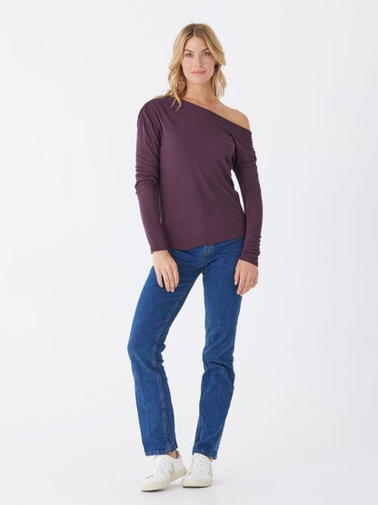 Leoni Feather Rib Long Sleeve