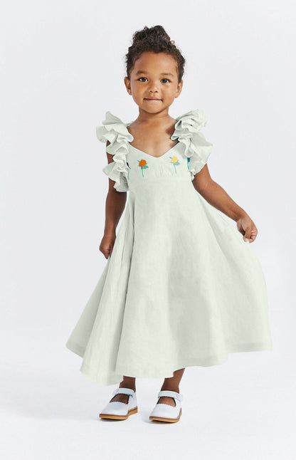 GIRL'S DEMRE DRESS (SOMETHING NAVY)