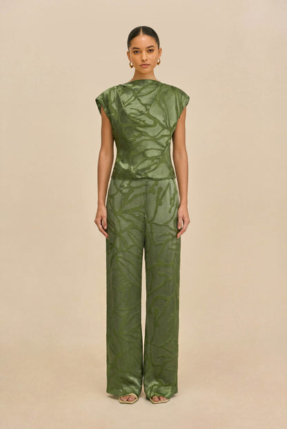 MONETTE TOP - DEEP PASTURE