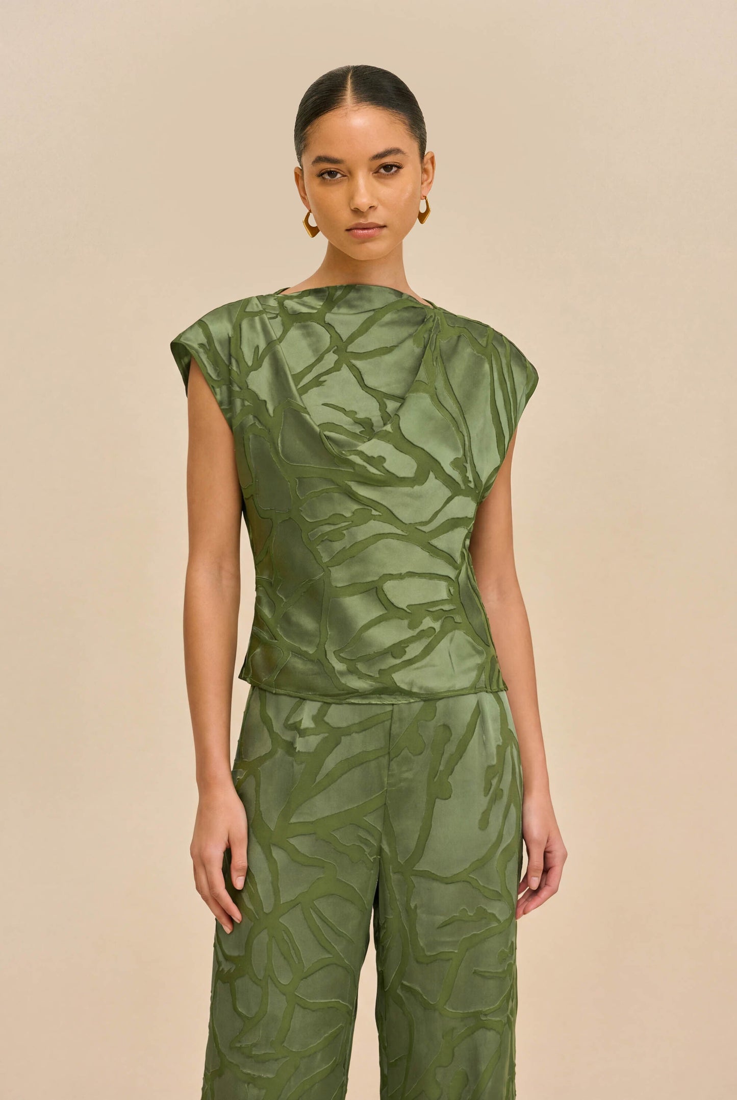 MONETTE TOP - DEEP PASTURE