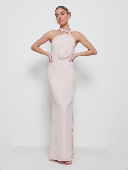 Milly Chiffon Bridesmaid Dress - Blush