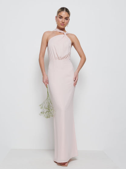 Milly Chiffon Bridesmaid Dress - Blush