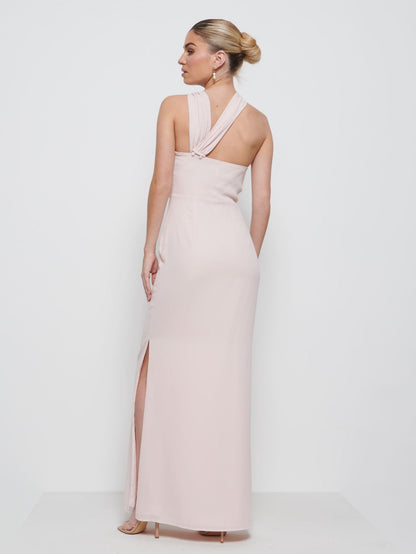 Milly Chiffon Bridesmaid Dress - Blush