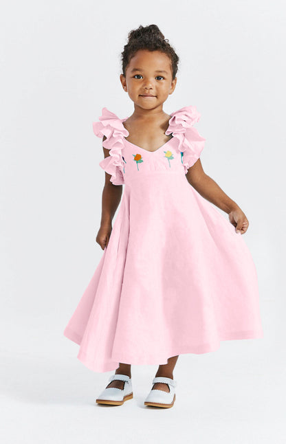 GIRL'S DEMRE DRESS (SOMETHING NAVY)