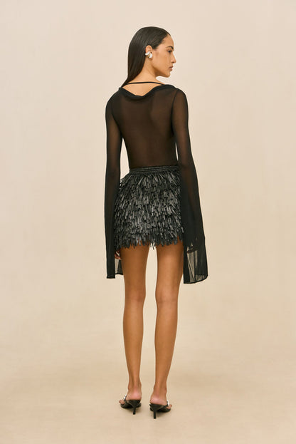 DARRYL SKIRT - BLACK