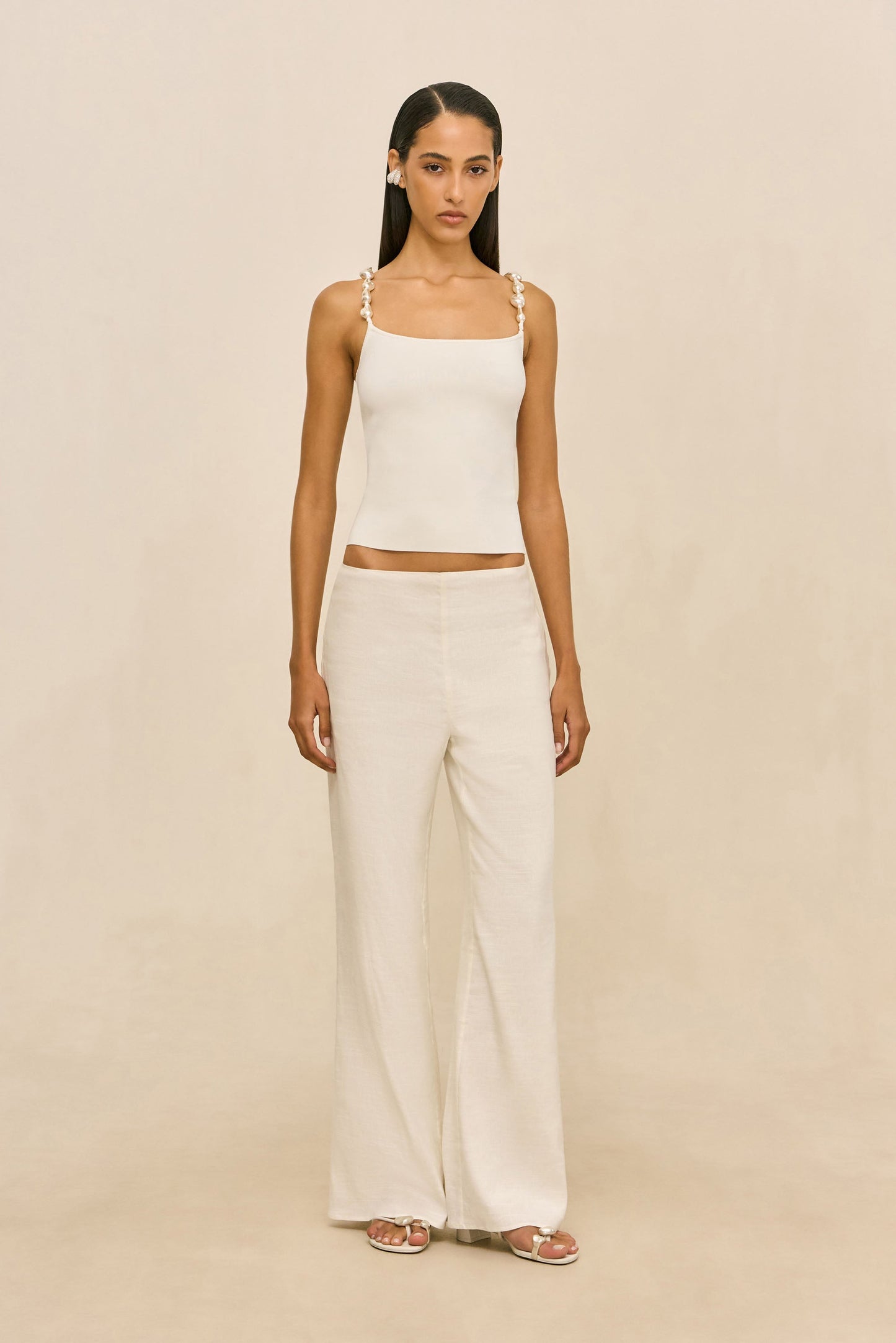 PRAIA KNIT TOP - OFF WHITE