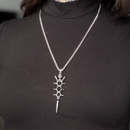 BIOMECH SPINE NECKLACE