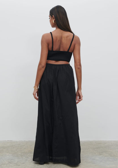 Ramona Cut Out Maxi Dress - Black