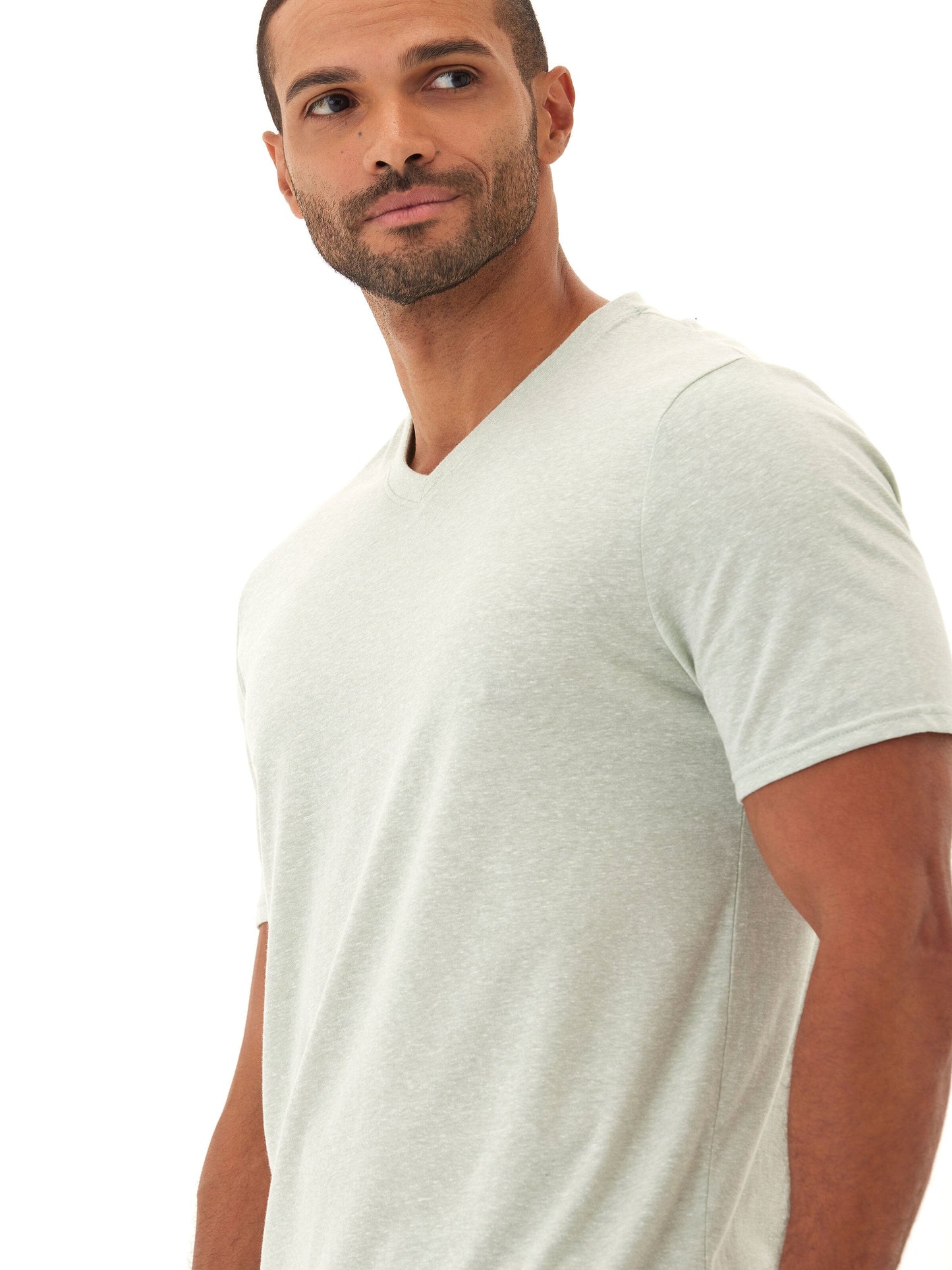 Men's Core Triblend Jersey V-Neck Tee