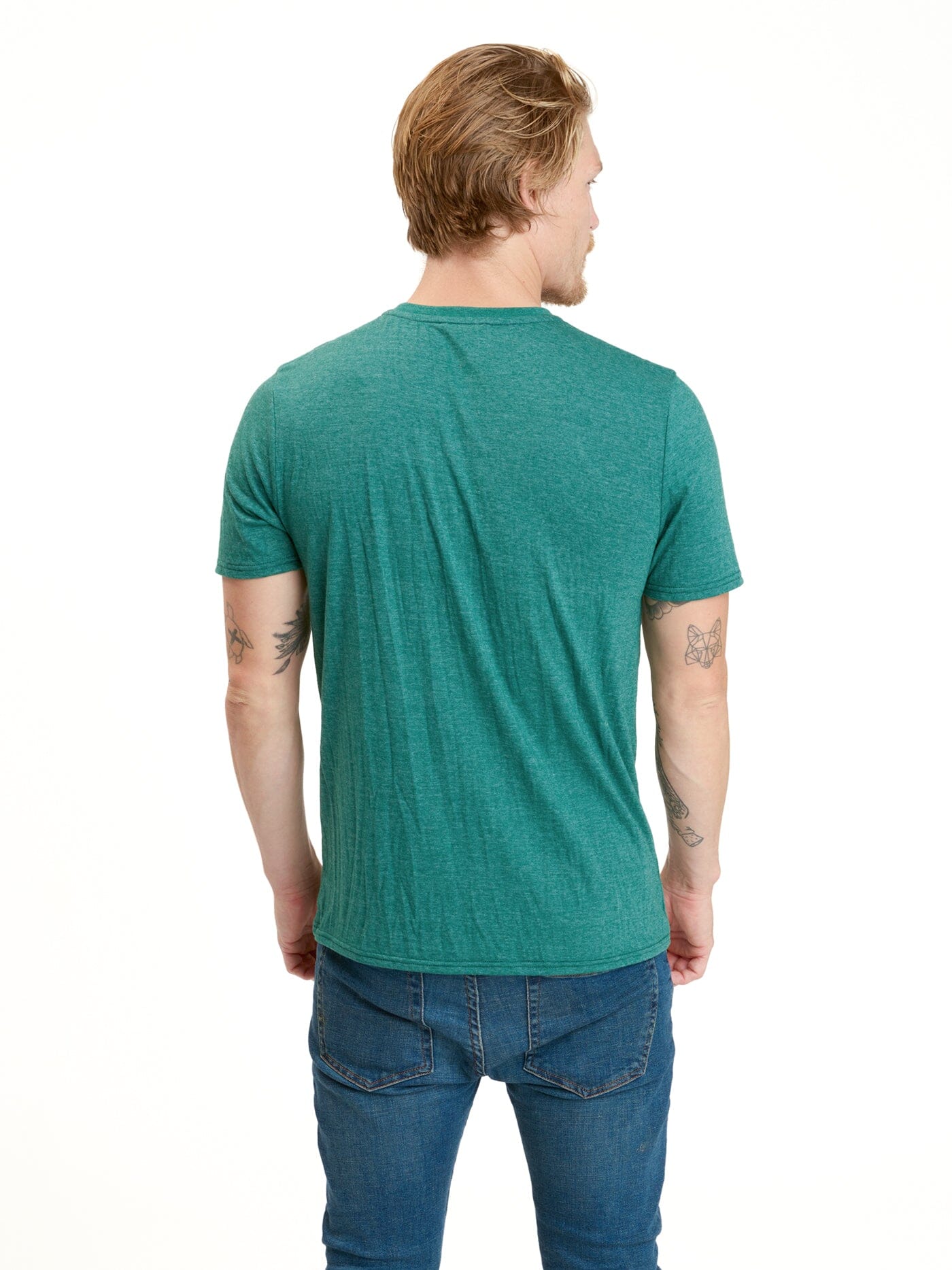 Men's Core Triblend Jersey V-Neck Tee
