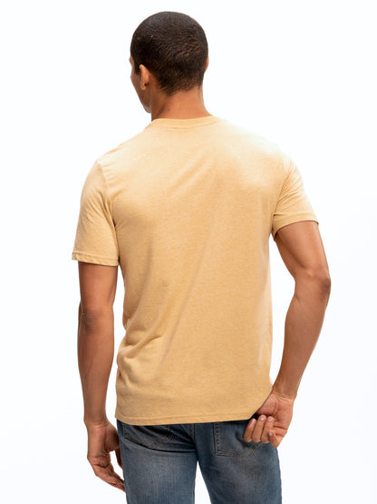 Men's Core Triblend Jersey Crew Neck Tee