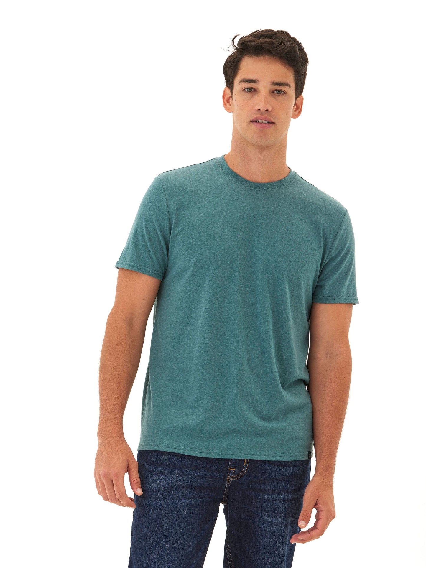 Men's Core Triblend Jersey Crew Neck Tee