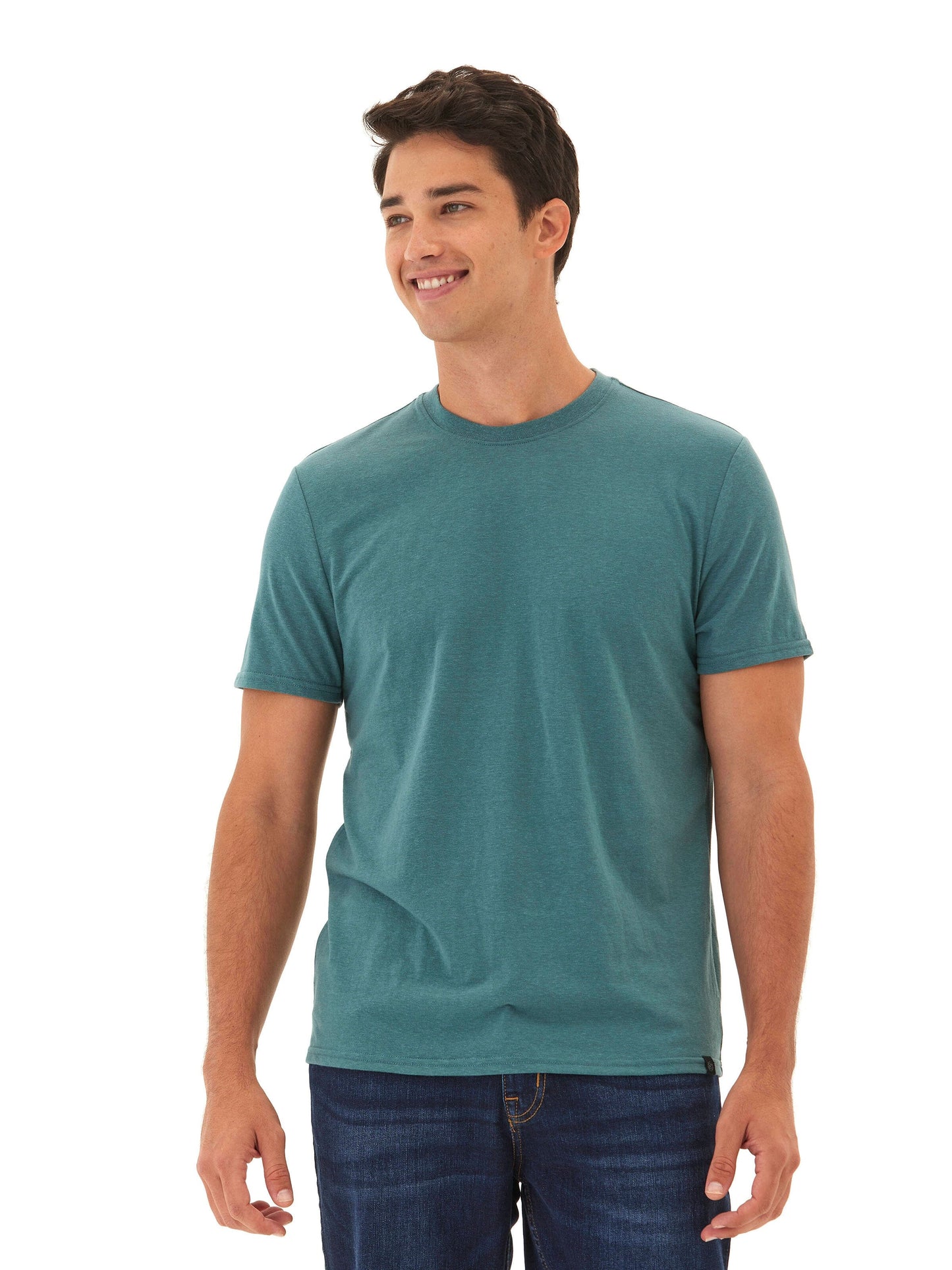 Men's Core Triblend Jersey Crew Neck Tee