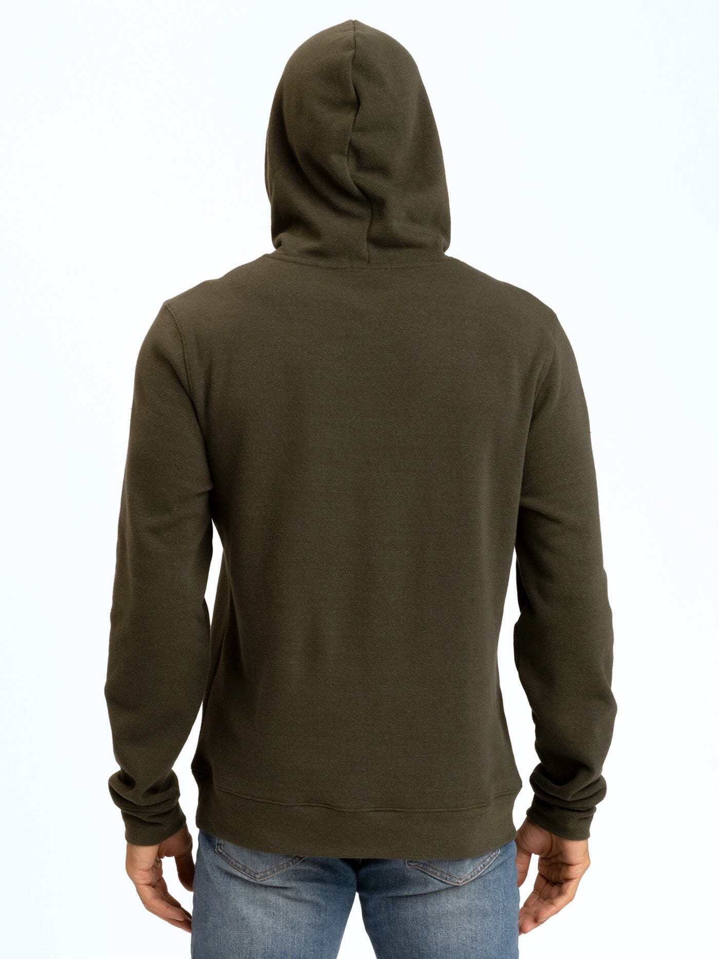 Embroidered Triblend Pullover Hoodie