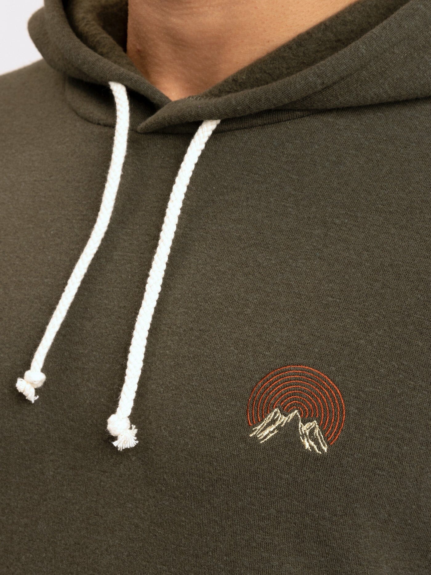 Embroidered Triblend Pullover Hoodie