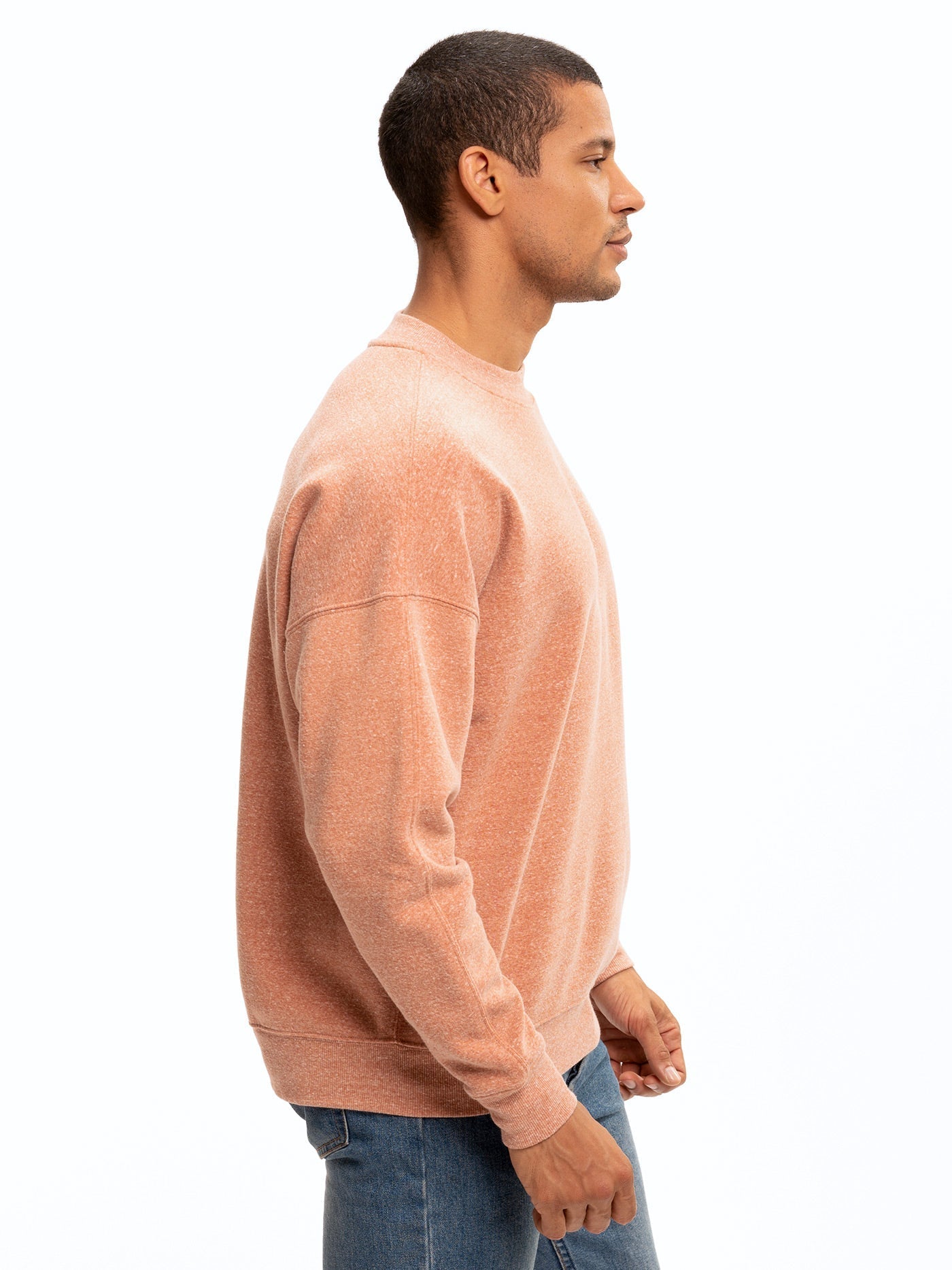 Rudy Triblend Fleece Drop Shoulder Sweatshirt