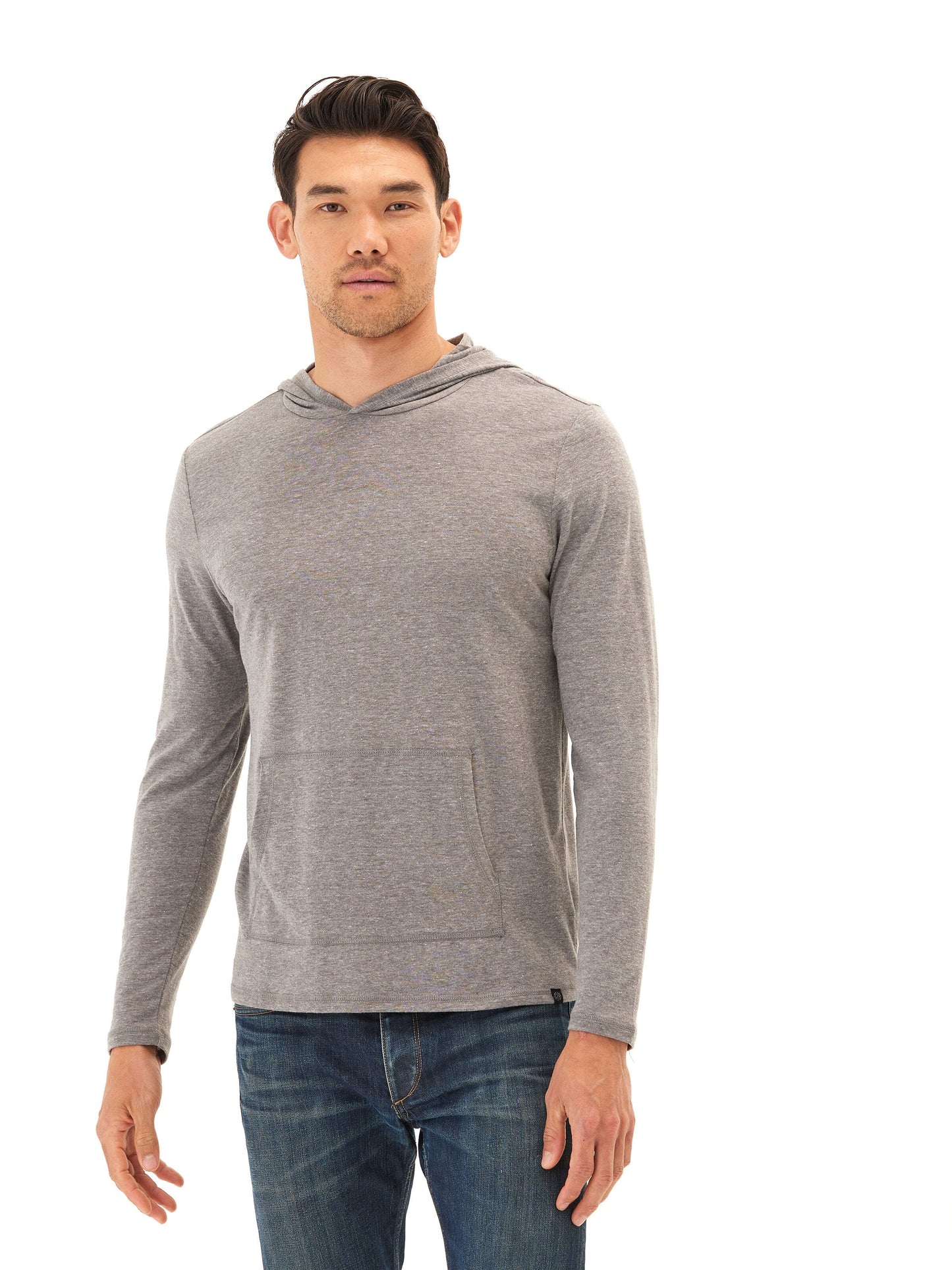 Long Sleeve Triblend Tee Shirt Hoodie