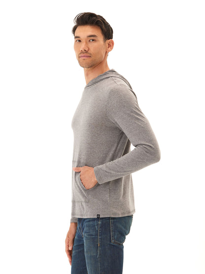 Long Sleeve Triblend Tee Shirt Hoodie