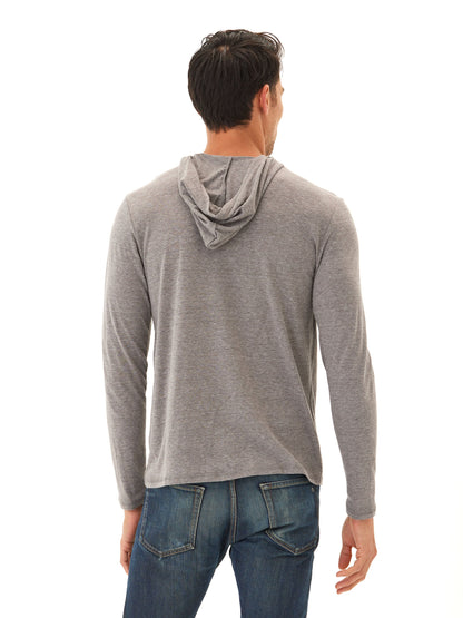 Long Sleeve Triblend Tee Shirt Hoodie
