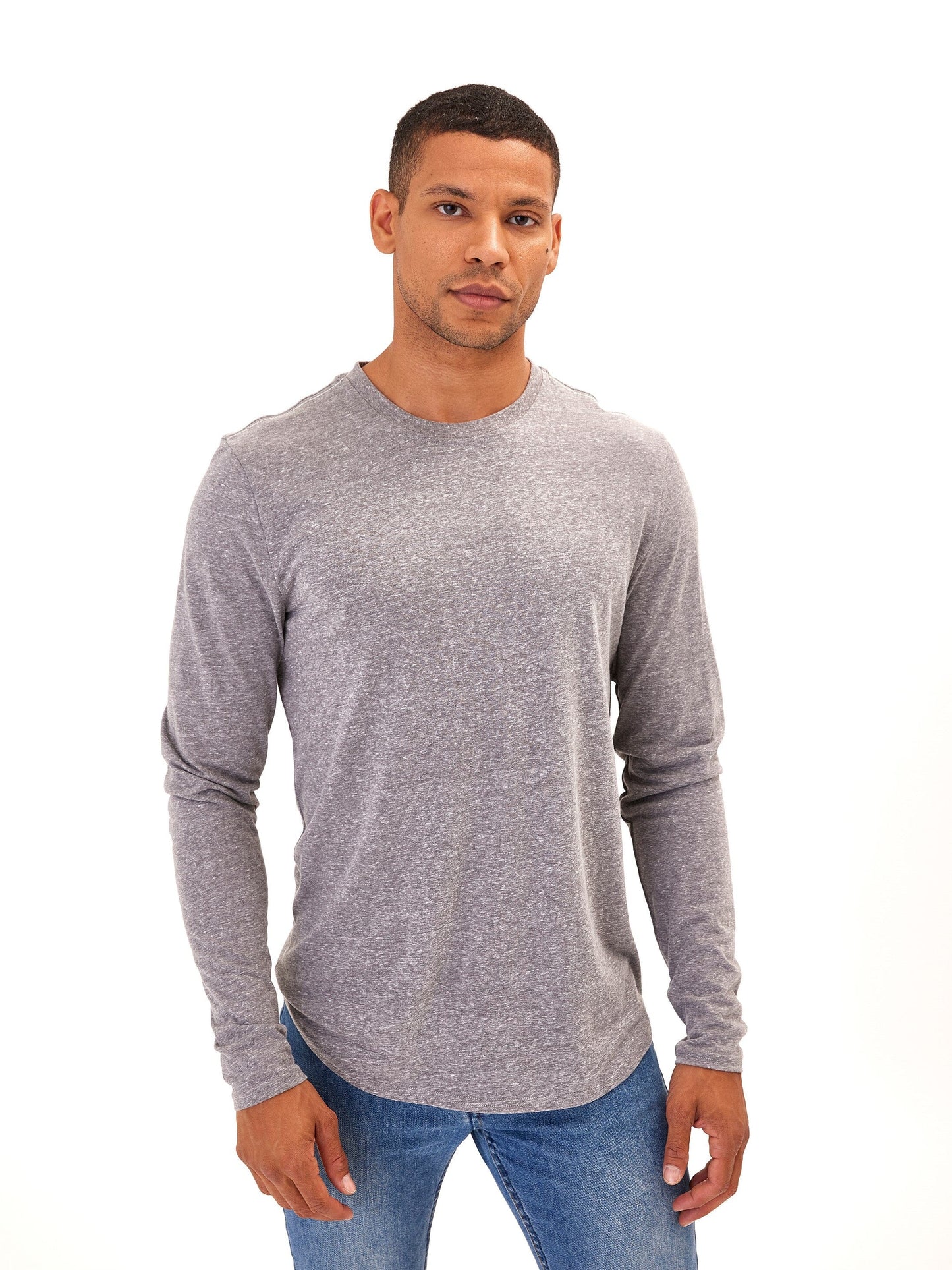 Kye Triblend Long Sleeve Crew