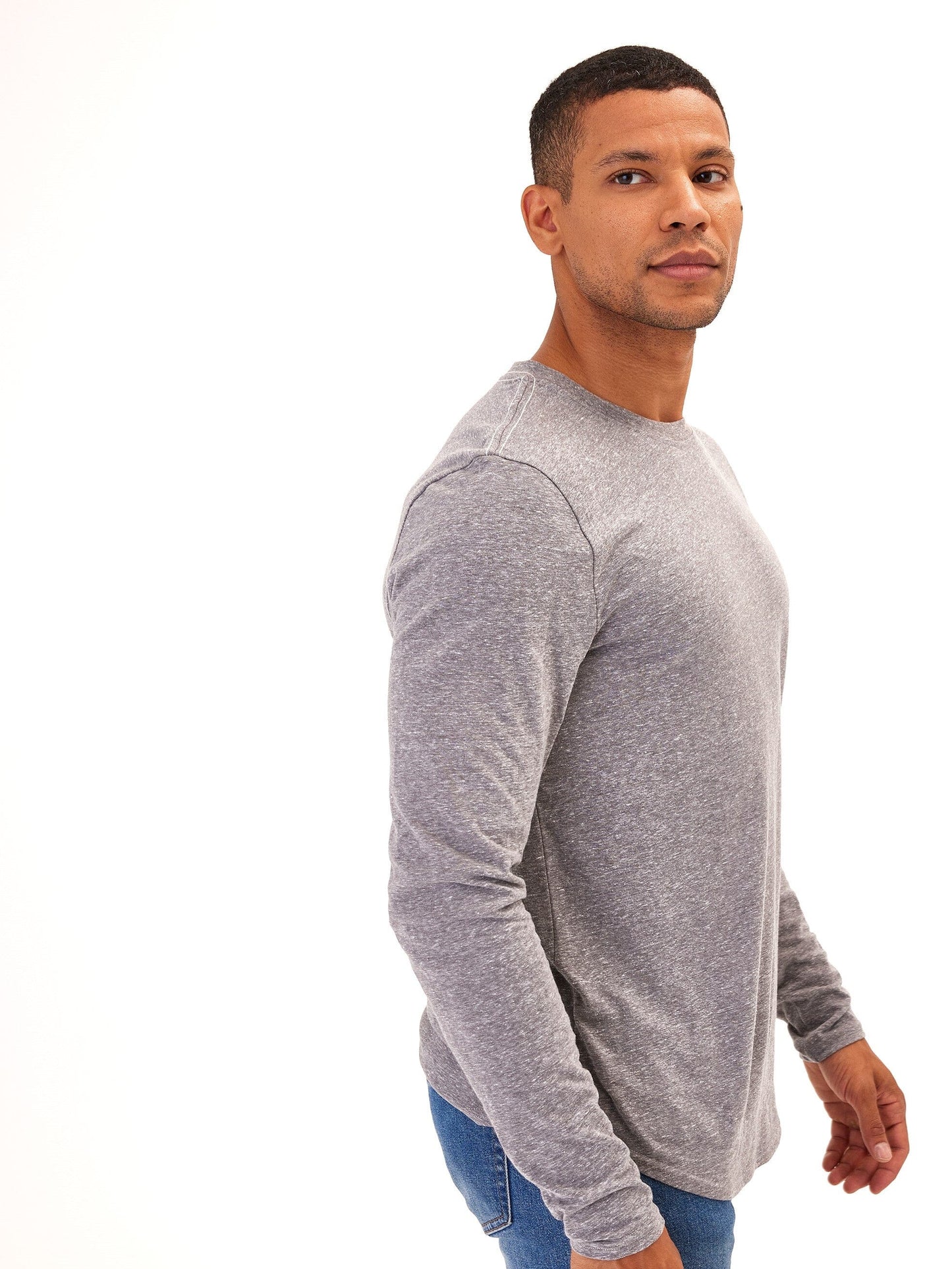 Kye Triblend Long Sleeve Crew