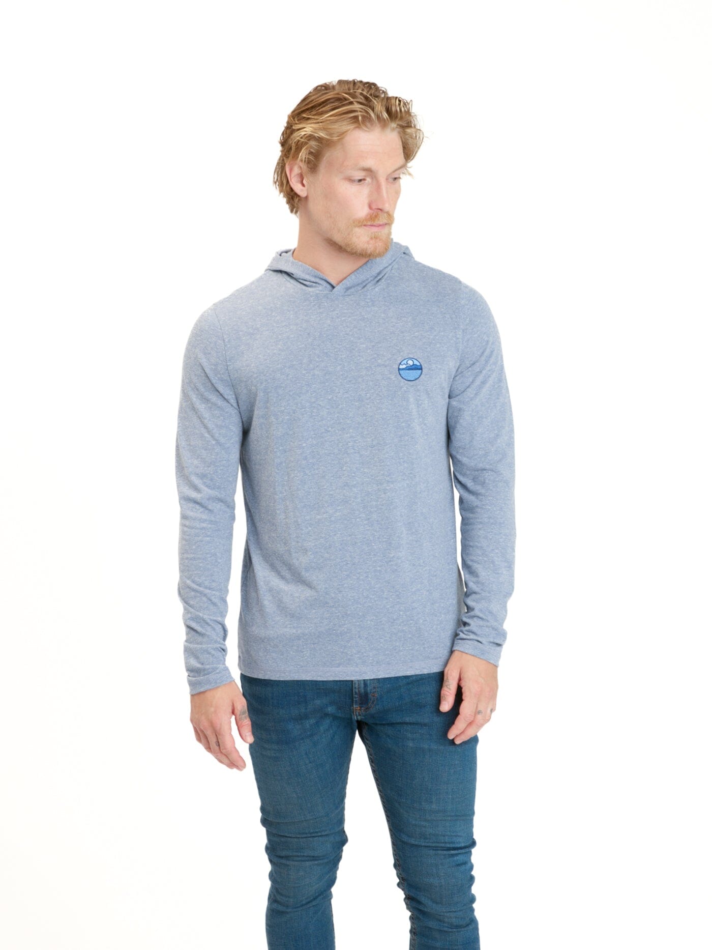 Long Sleeve Triblend T-Shirt Hoodie