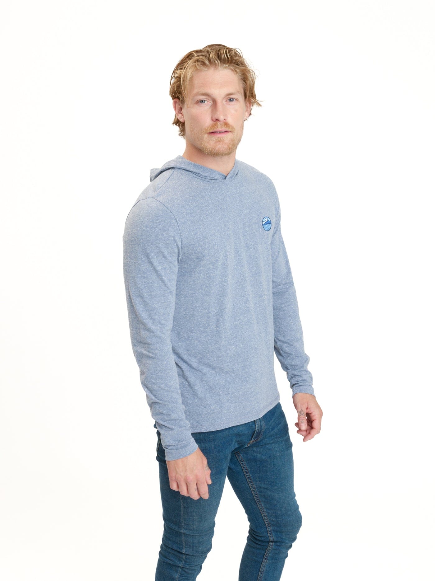 Long Sleeve Triblend T-Shirt Hoodie