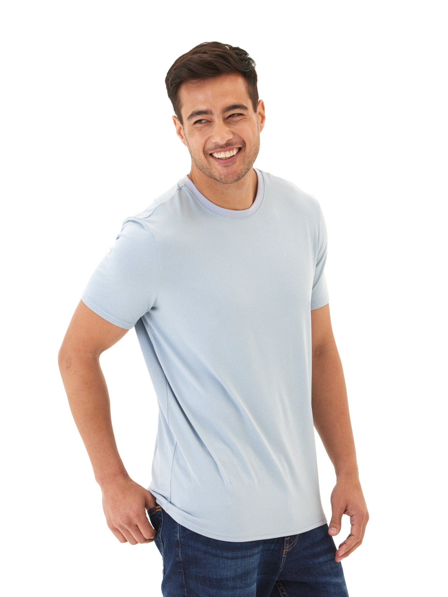 Men's Core Luxe Jersey Crew Neck Tee