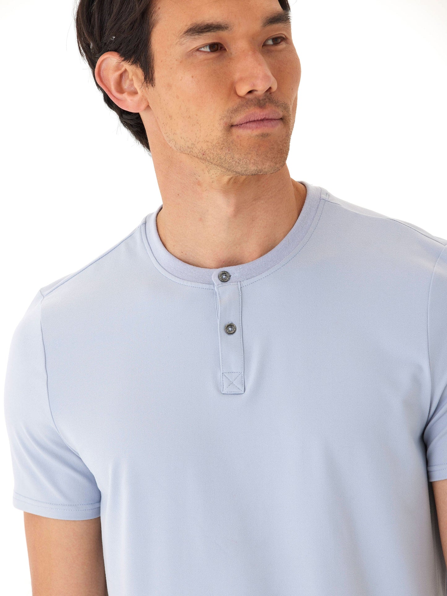 Frederick Luxe Jersey 2 Button Henley