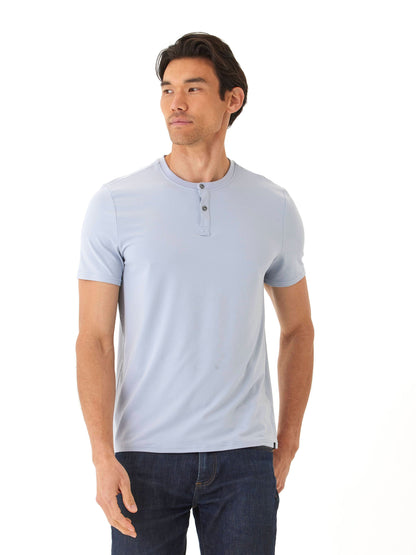 Frederick Luxe Jersey 2 Button Henley