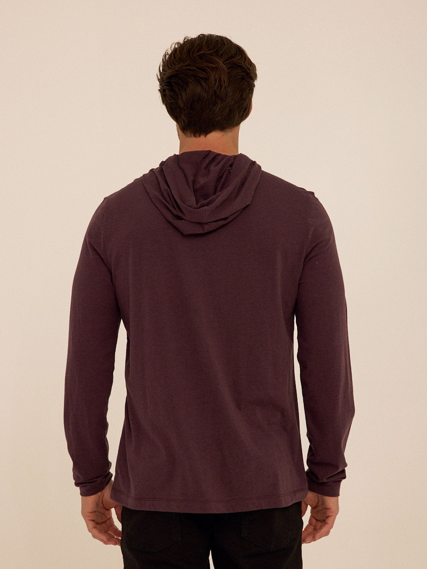 Triblend Embroidery Hoodie Tee