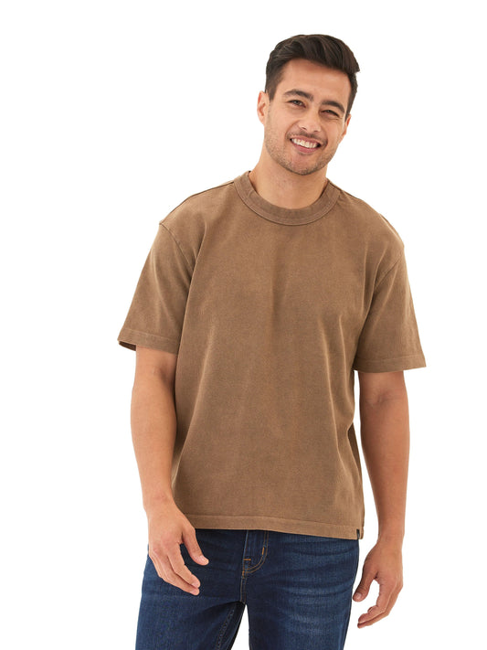 Johnny Relaxed Fit Mineral Wash Jersey Tee