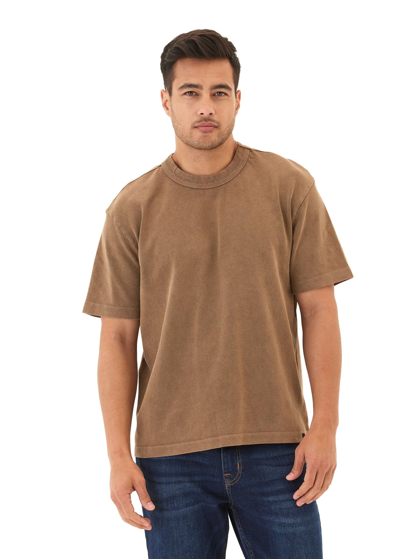 Johnny Relaxed Fit Mineral Wash Jersey Tee