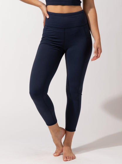 Comfort Fit Ankle Length Pocket Legging