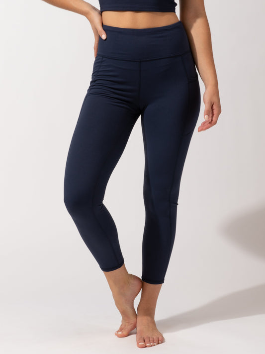 Comfort Fit Ankle Length Pocket Legging
