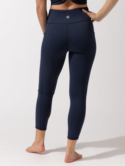 Comfort Fit Ankle Length Pocket Legging