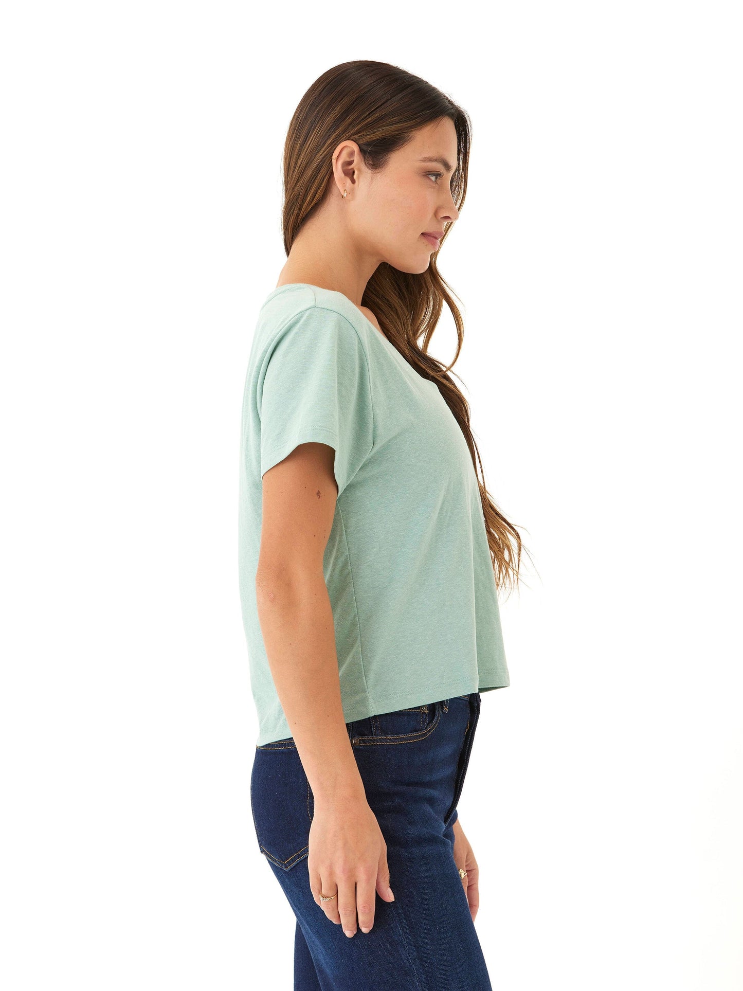 Core Triblend Jersey V-Neck Tee