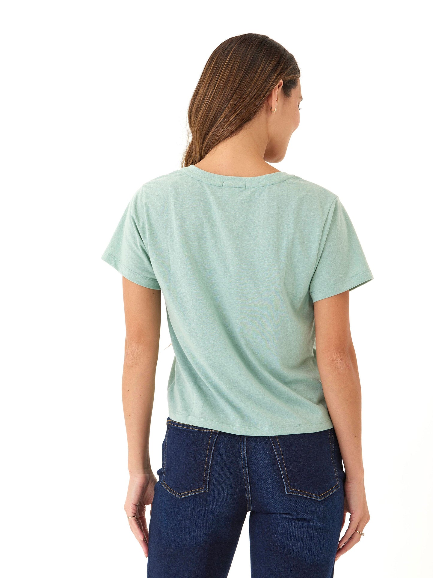 Core Triblend Jersey V-Neck Tee