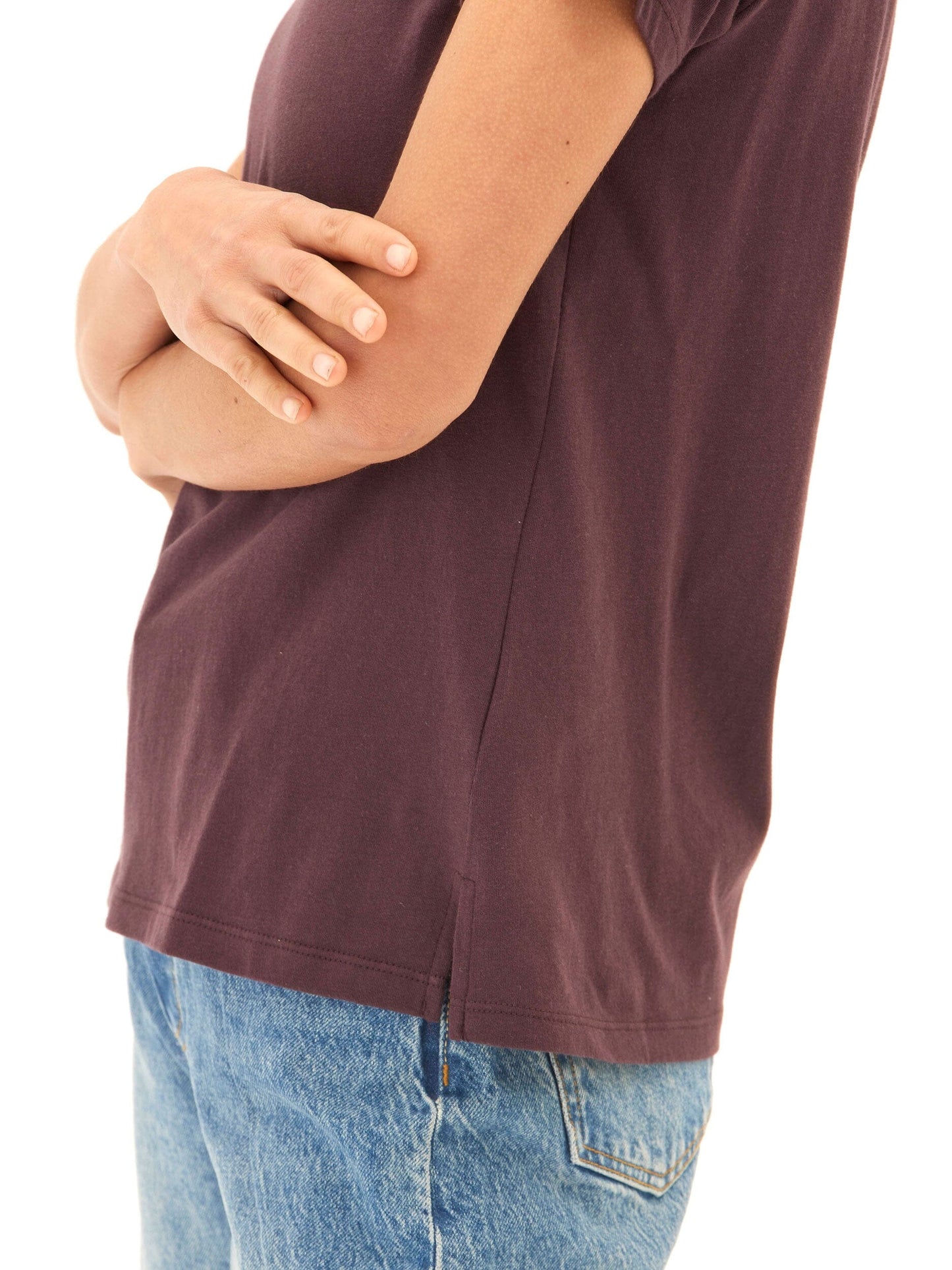 Pattie Organic Cotton V-Neck Tee