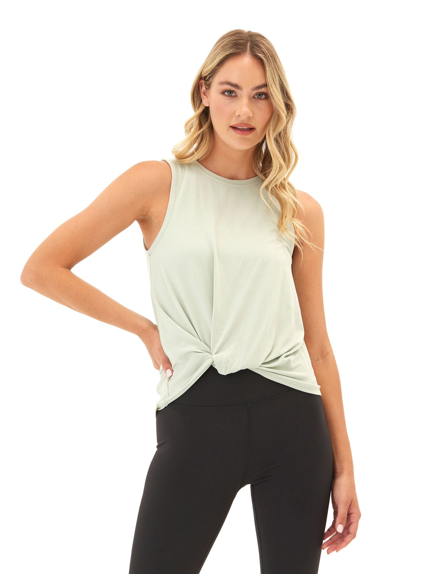 Rosita Luxe Jersey Muscle Tank