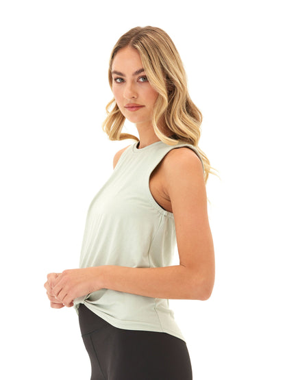 Rosita Luxe Jersey Muscle Tank